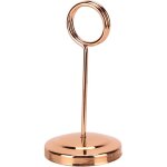 Porte - num�ro de table en acier inoxydable, r�sistant � la d�coloration, l�ger, pince � photo, couleur ...