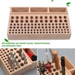 Porte - outils en cuir professionnel � 98 trous, support pour outils d'artisanat en cuir, support avec ...