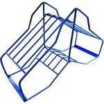 Porte panneau de signalisation pour camion support en acier pour signalisation routi�re porte 10 panneaux ...