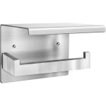 Porte papier toilette mural, d�rouleur papier toilette acier inoxydable sus 304, distributeur support ...
