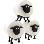 Porte - papier toilette pour rouleaux de 42 mm - mouton - lot de 3