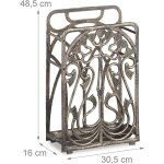 Helloshop26 - porte - parapluies vintage en fonte d'alu rtro antique collecteur d'eau vintage 48, 5 ...