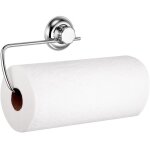 Porte rouleau papier cuisine - porte sopalin - ventouse syst�me de vide - pas de per�age - acier inoxydable ...