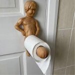 Porte - rouleau de papier toilette - support mural pour salle de bain