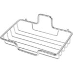 Porte - savon mural en acier inoxydable sans per�age, avec trous de drainage, gain de place, adapt� pour ...