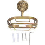 [porte - savon mural] + [cr�ation artisanale] + [mod�le antique] porte - savon mural en laiton avec design ...