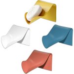 Porte - savon mural sans per�age douche (rouge)