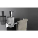 Porte - savon / serviette avec distributeur de savon liquide, fixation à vis capannoli easy ye122 vs53v ... Porte - savon / serviette avec distributeur de savon liquide, fixation à vis capannoli easy ye122 vs53v ...