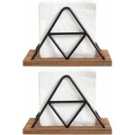 Porte serviettes, 2 pi�ces porte - serviettes papier table porte - serviettes table support en m�tal ...