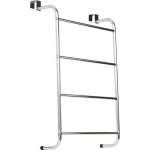 Madeinnature - porte - serviettes de porte avec 4 barres en métal chromé . Madeinnature - porte - serviettes de porte avec 4 barres en métal chromé .