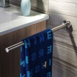Mezheng - porte - serviettes 40 cm barre murale serviette barre  serviettes barre acier inox bross
