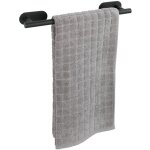 Wenko - porte serviette salle de bain mural orea, fixation sans perage 'turbo loc plus', acier inox, ...