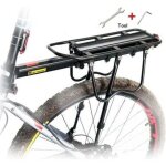 Porte - v�los arri�re r�glable en m�tal d'aluminium charge maximale 100 kg avec r�flecteur - rwsports ...