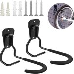 Porte - v�los mural 2 pi�ces, crochets pour v�los, support � v�los mural, support � v�los vertical pratique ...