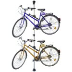 Relaxdays - porte - vlos tlscopique, pour 2 bicyclettes, longueur adaptable, jusqu' 40 kg et 3, 4 ...