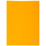 Porte - vues - exacompta - a4 - 20 pochettes - souple - jaune