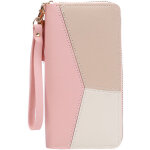 Portefeuille avec bandouli�re - grande capacit� - color� - pu - femme / unisexe -