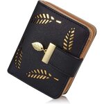 Portefeuille pour femme, petit sac � main en cuir � deux volets avec porte - monnaie / carte d'identit� ...