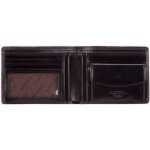 Portefeuille homme wittchen en cuir naturel noir, orn� d'armoiries