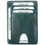 Portefeuille minimaliste mince (bleu, style lisse) - fei yu