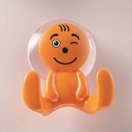 Portemanteau ventouse clin d'?il orange - mottez - b845vja