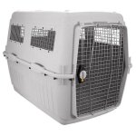Suinga - porteur de chien xl 73x102x77 cm. bo�te de transport pour chiens et chats en pl�stique, caisse ...