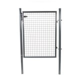 Filiac portillon grillag� gris - h. 1, 50 x l. 1, 00 m + serrure