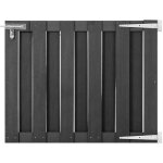 Fimei - portillon wpc 100x80 cm gris