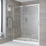 Hudson reed - portland - porte de douche coulissante 140cm - chromé Hudson reed - portland - porte de douche coulissante 140cm - chromé