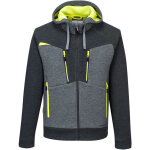 Portwest - sweat � capuche zipp� dx4 couleur : gris m�tal taille l