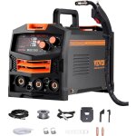 Poste a souder mig, 130 a, machine de soudage synergique soudeuse portable multi - processus mig au gaz ...
