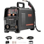 Poste a souder mig, 130 a, machine de soudage synergique soudeuse portable multi - processus mig sans ...
