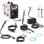 Poste  souder professionnel combin mig mag 200 a mma cut 50 a tig liftarc acier au carbone blanc