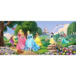 Poster ch�teau et princesses disney intisse 202x90 cm
