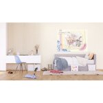 Poster intiss� - disney winnie l'ourson - mod�le winnie et ses amis - crayonn� 155 cm x 110 cm