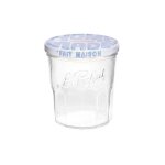 Le parfait - pot � confiture d : 82 mm 324 ml + couvercle m�tal - lot de 6