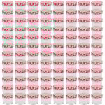Vidaxl - pots à confiture couvercles blanc et rouge 96 pcs verre 110 ml Vidaxl - pots à confiture couvercles blanc et rouge 96 pcs verre 110 ml