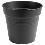 Pot de culture green basics d. 24cm living noir - elho