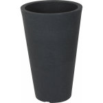 Pot de fleurs anthracite env. ø 40 cm - conique - hauteur : 70 cm Pot de fleurs anthracite env. ø 40 cm - conique - hauteur : 70 cm
