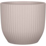 Pot de fleurs rond - deroma - 231 - 10 l - � 27 cm - rose