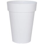 Pot haut riviera soleilla - 66 cm - blanc