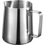 Pot  lait en acier inoxydable barista pichet  lait pot pour en acier inoxydable le caf la mousse de ...