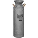 Pot � lait m�tal gris h62cm - atmosphera cr�ateur d'int�rieur