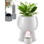 Pots de pipi amusants - pots de fleurs - vase amusant et d�coration de