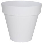 Pot rond riviera soleilla - 50 cm - blanc