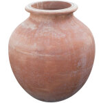 Pot toscan en terre cuite 95x100x95 cm grand vase d'extrieur jardinire de jardin fabriqu en italie ...