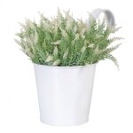 Esschert design - pot jardinière en zinc - l 26, 8 x l 16, 3 x h 21, 7 cm - blanc - livraison gratuite ... Esschert design - pot jardinière en zinc - l 26, 8 x l 16, 3 x h 21, 7 cm - blanc - livraison gratuite ...
