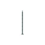 Poteau de garde corps au sol 5 supports de lisse - hauteur : 970 mm - diamètre : 42. 4 mm - inox 304 ... Poteau de garde corps au sol 5 supports de lisse - hauteur : 970 mm - diamètre : 42. 4 mm - inox 304 ...