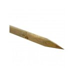 Poteau rond en bois avec pointe 200x8cm