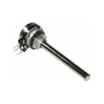 Potentiomtre 100k arbre mtallique linaire 6mm 6mmi - 100k - phier